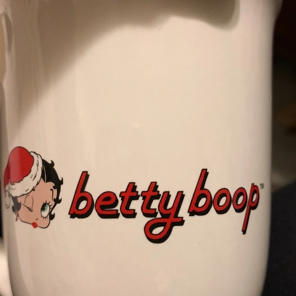 Betty Boop Christmas Coffee Mug